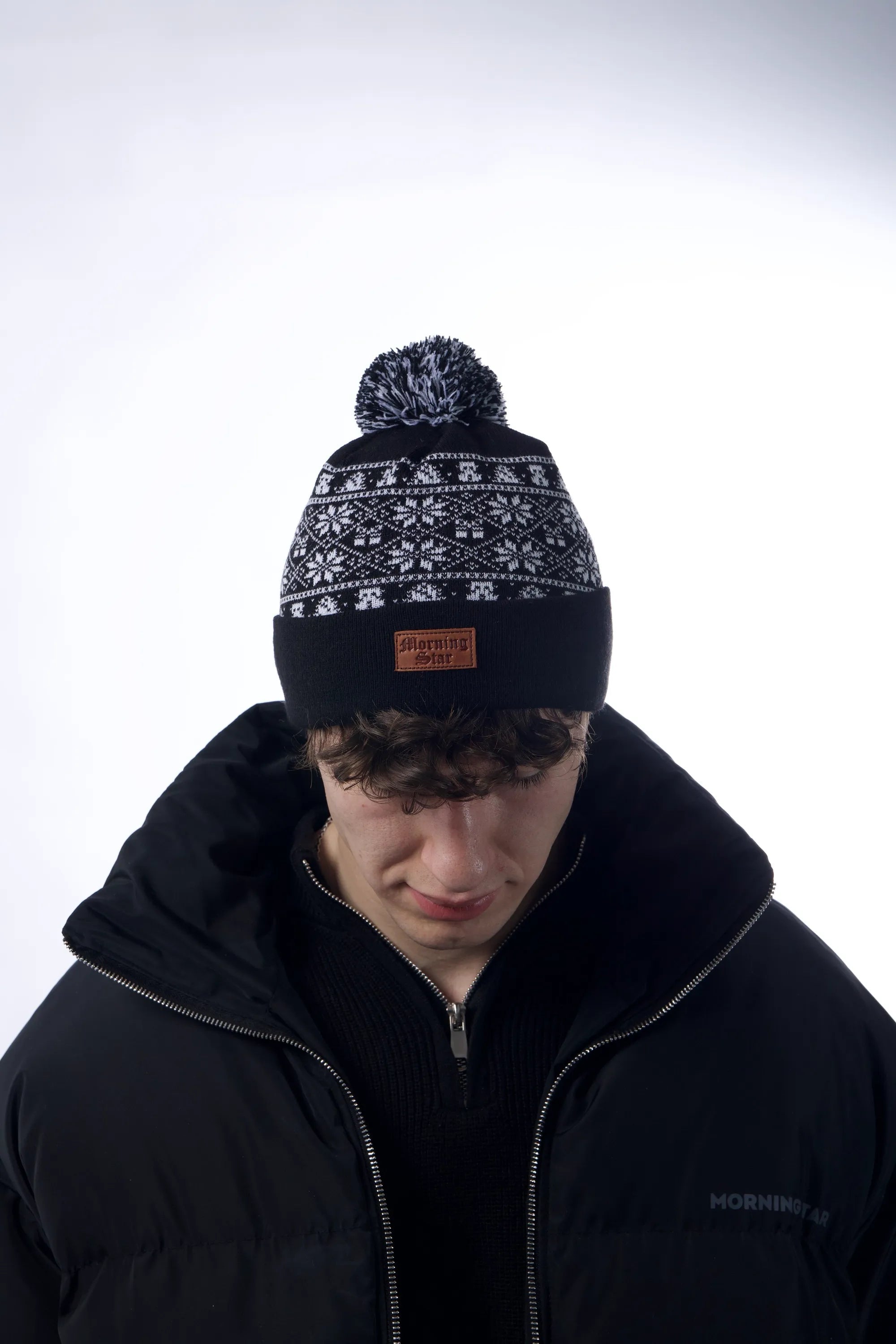 Шапка Morning Star NY Чорний сніговик - Morning Star: Бренд чоловічого одягу