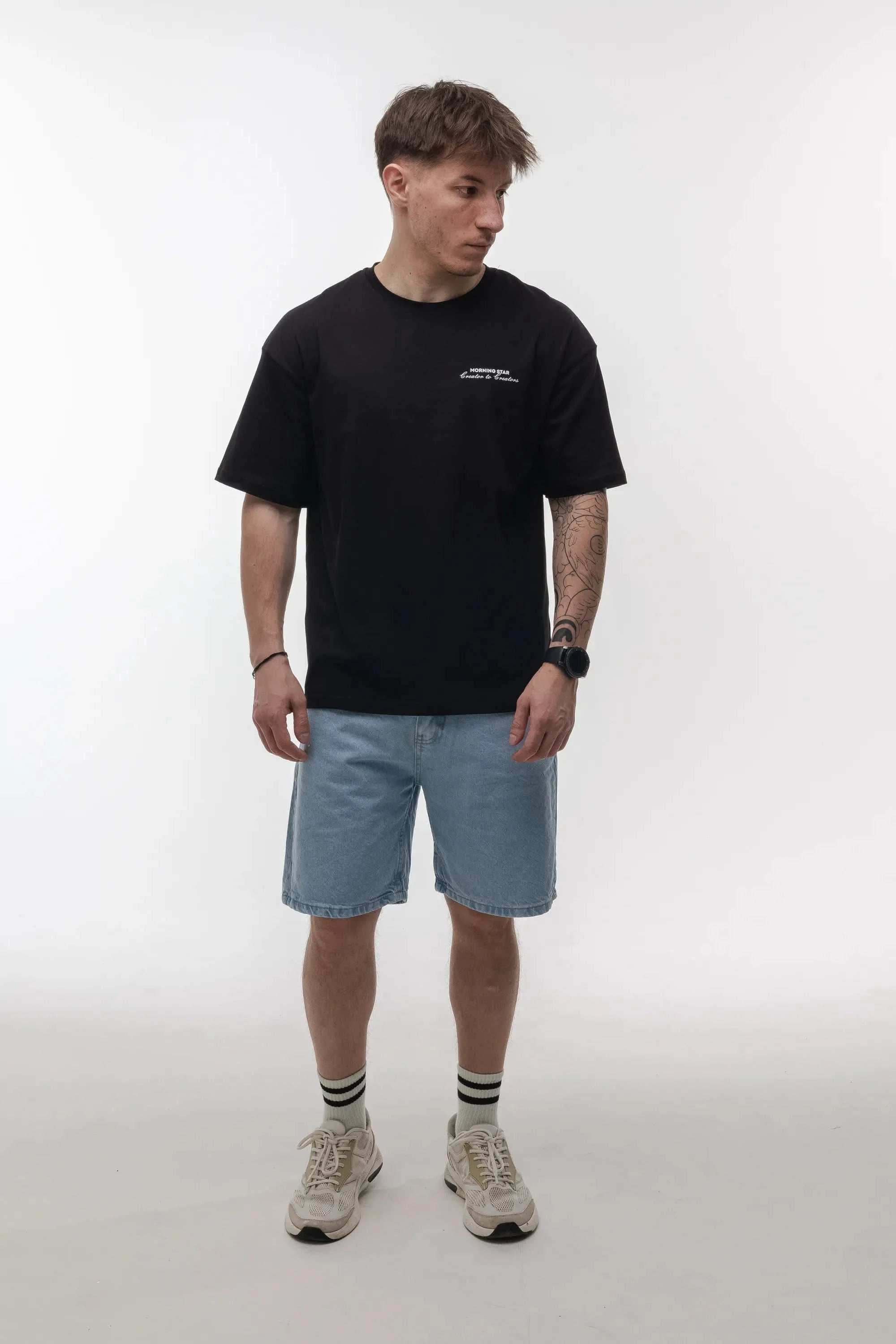 Shorts light blue Morning Star - Morning Star: Бренд чоловічого одягу