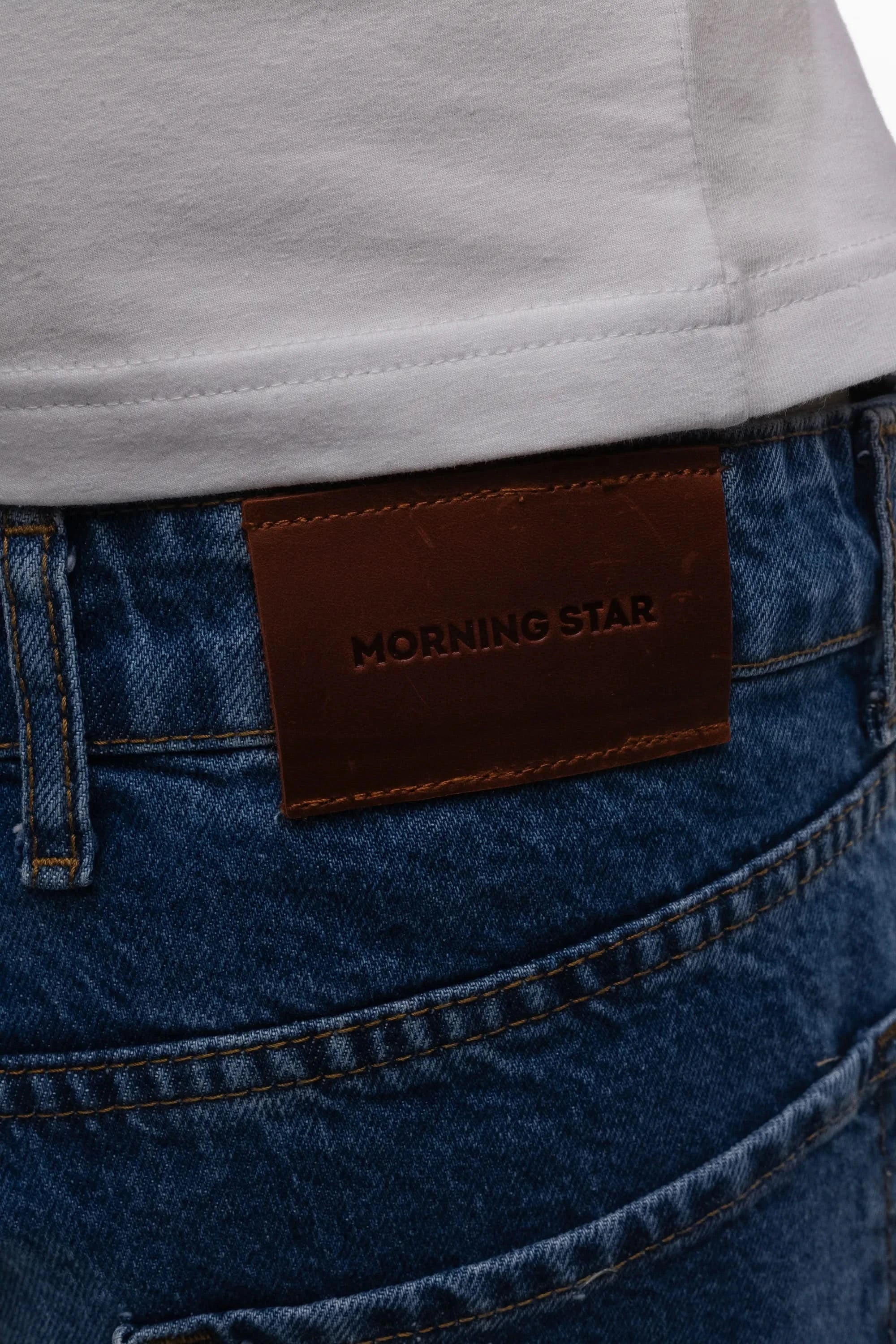 Shorts Morning Star Dark Blue Jeans - Morning Star