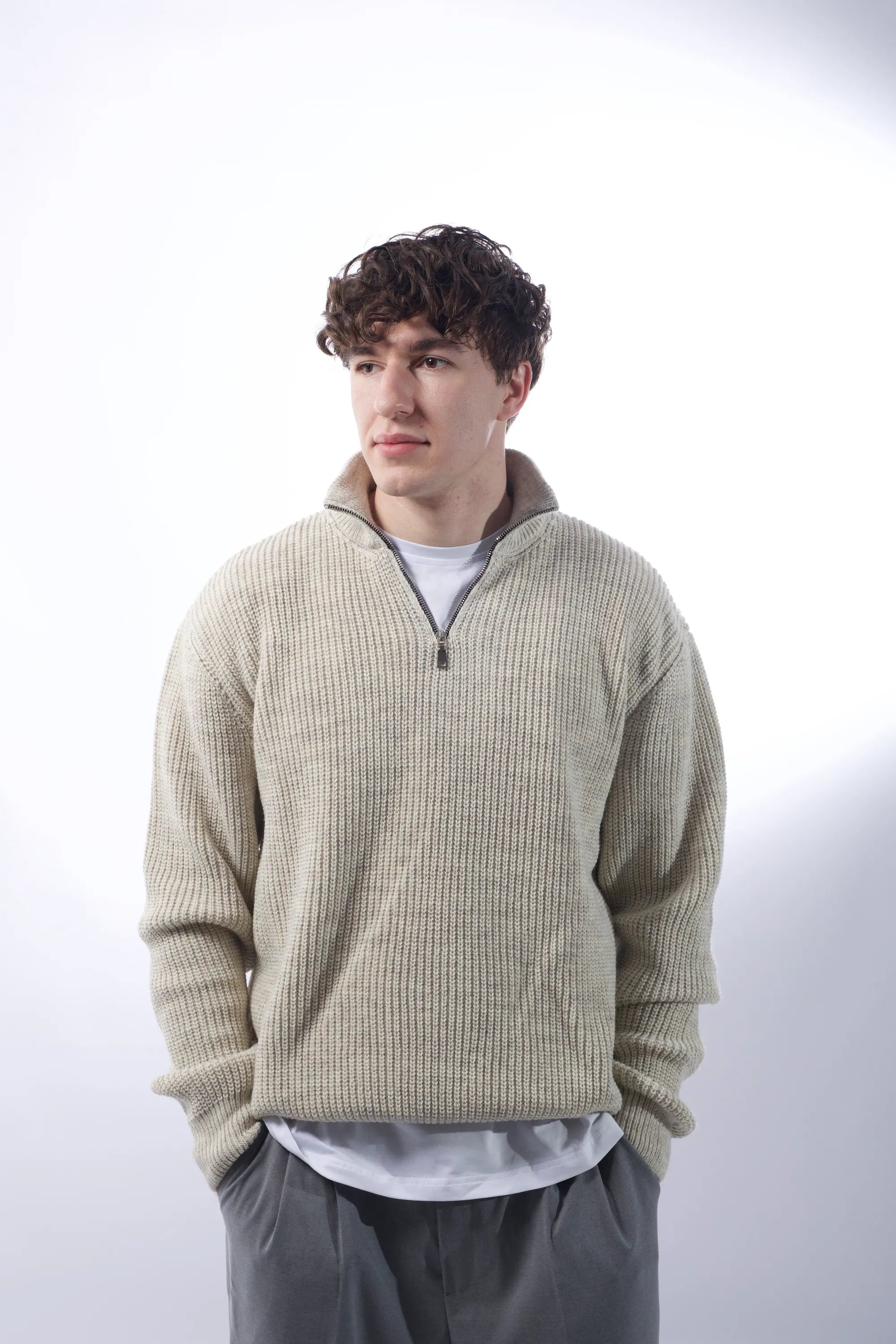 Светр Morning Star Vezuv Beige - Morning Star: Бренд чоловічого одягу