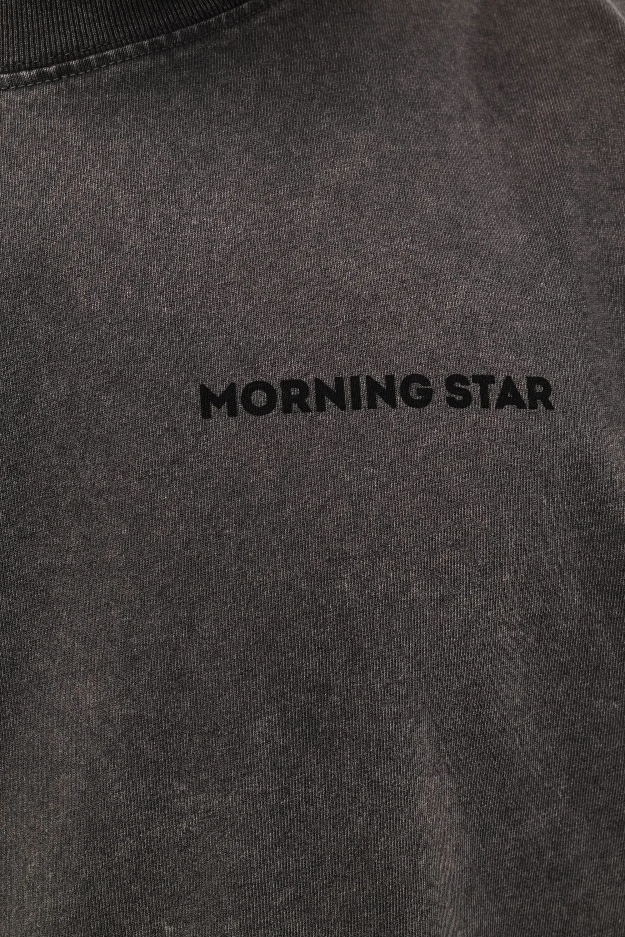 T-shirt Angel Washed Gray - Morning Star