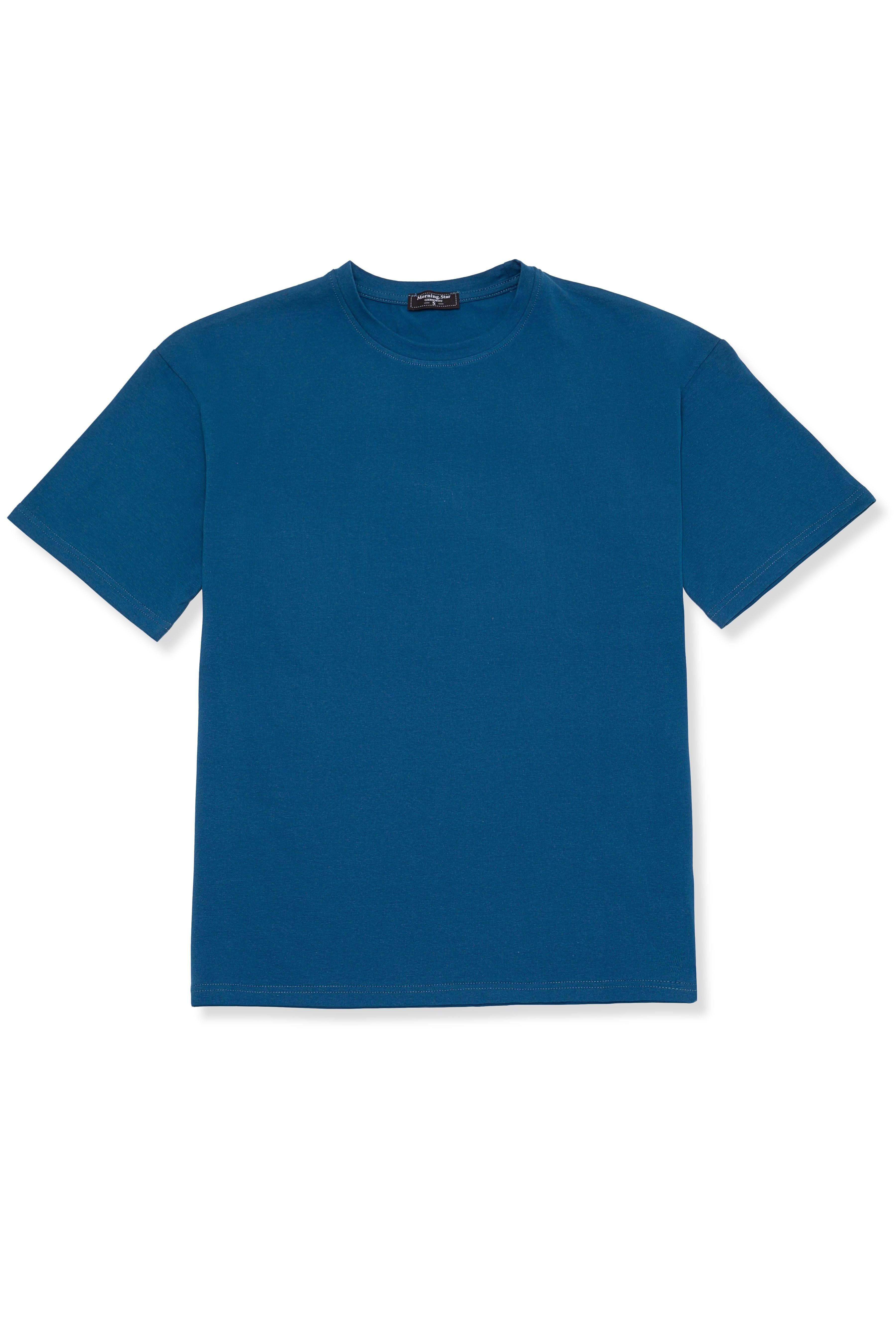 T-shirt Blue Oversized Morning Star - Morning Star