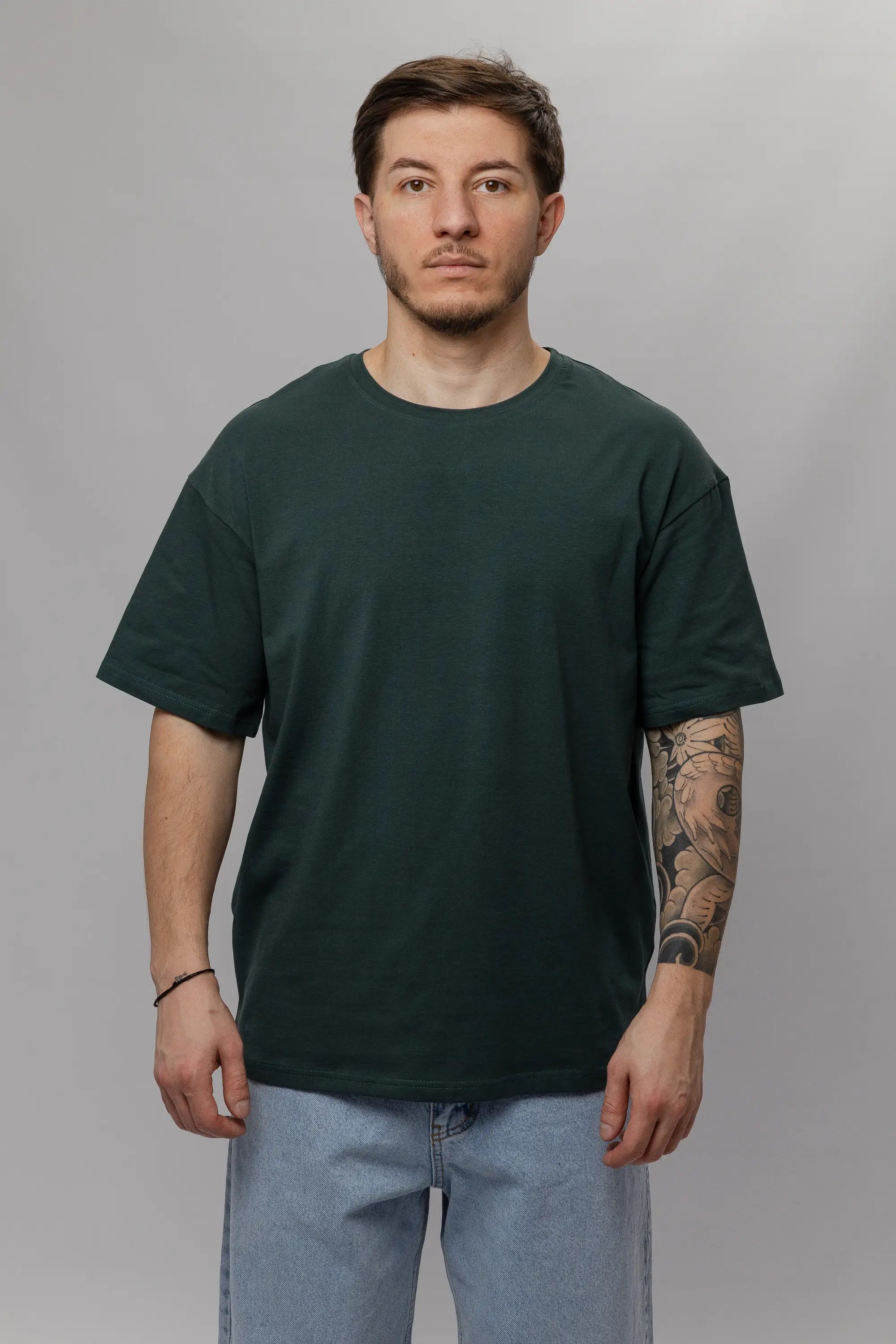 T-shirt Green Oversized Morning Star - Morning Star: Бренд чоловічого одягу