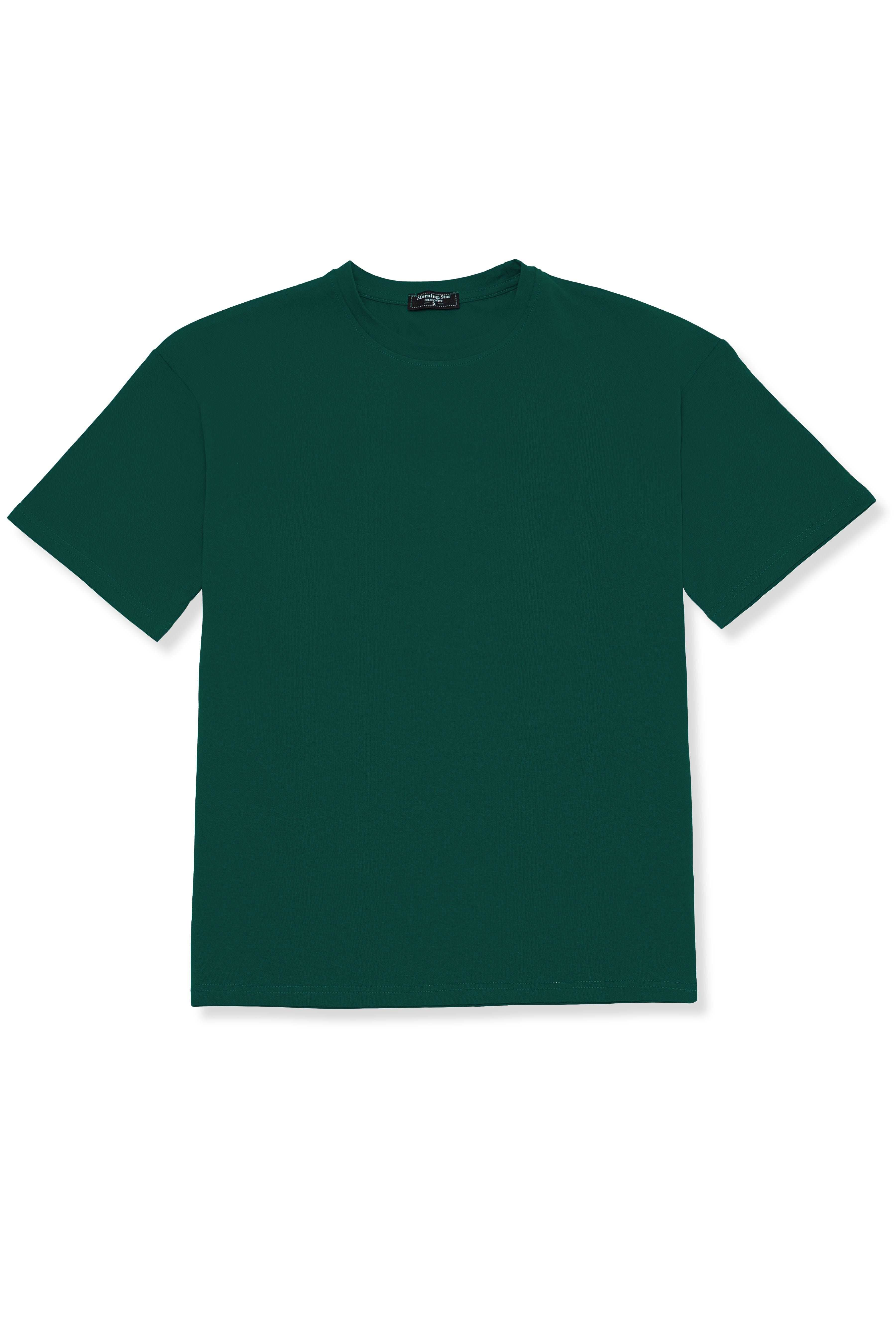 T-shirt Green Oversized Morning Star - Morning Star