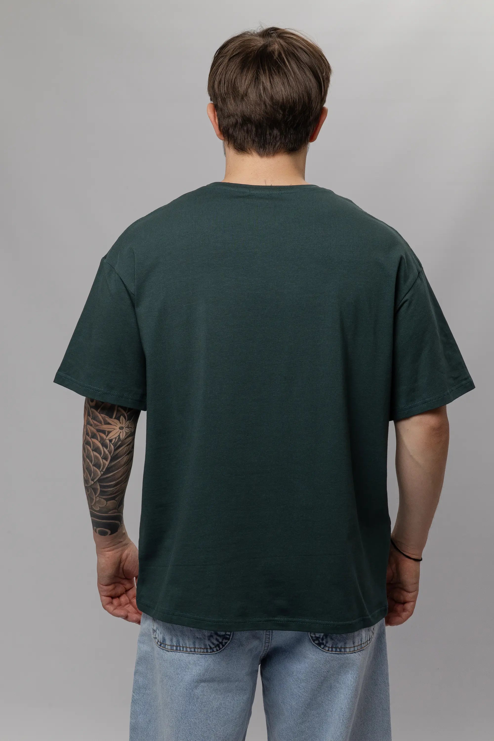 T-shirt Green Oversized Morning Star - Morning Star: Бренд чоловічого одягу