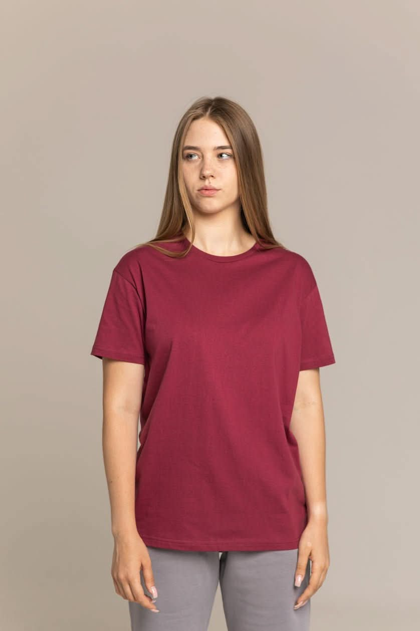 T-shirt Morning Star Basic Bordo - Morning Star