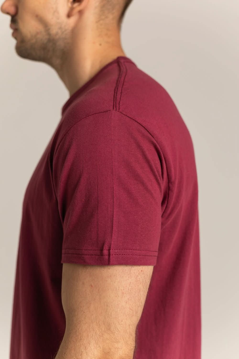 T-shirt Morning Star Basic Bordo - Morning Star