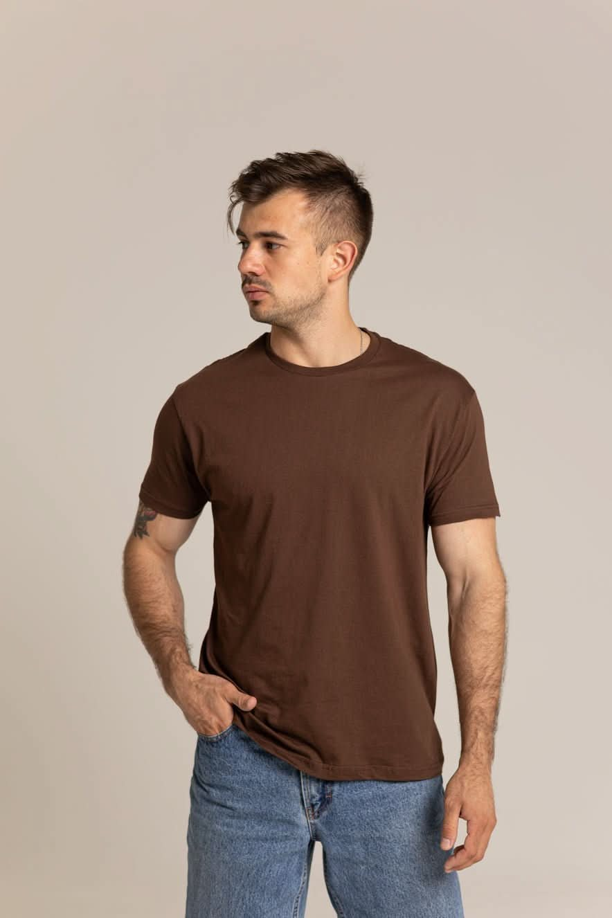 T-shirt Morning Star Basic Brown - Morning Star