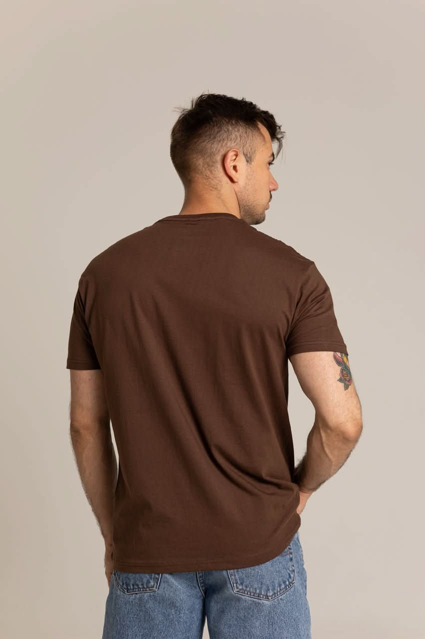 T-shirt Morning Star Basic Brown - Morning Star