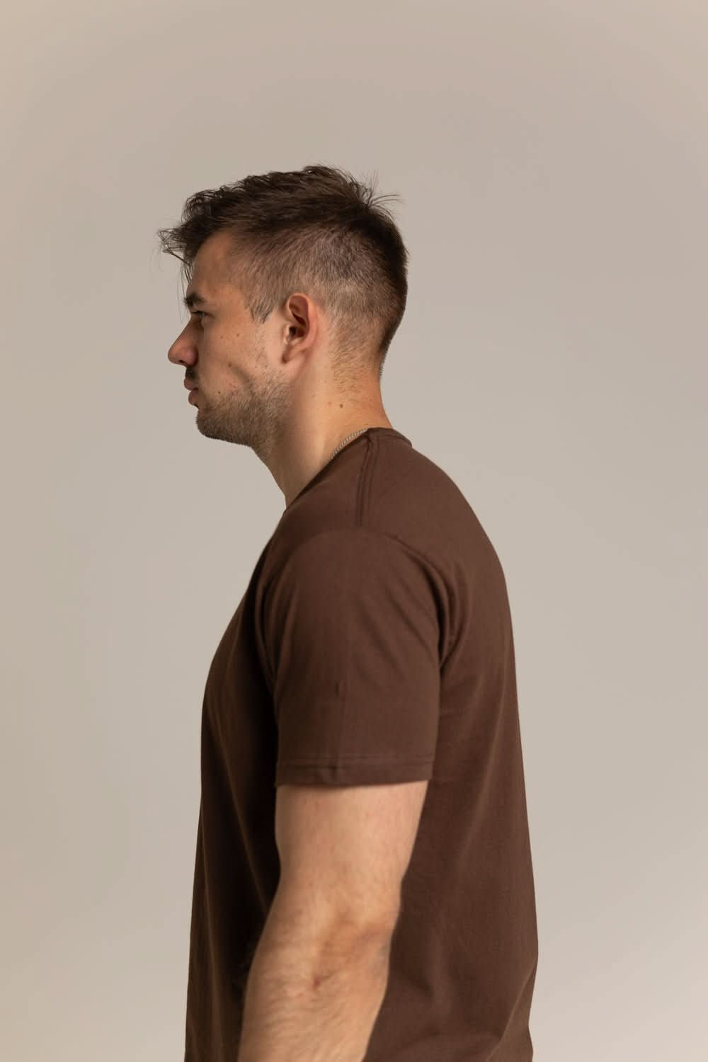 T-shirt Morning Star Basic Brown - Morning Star