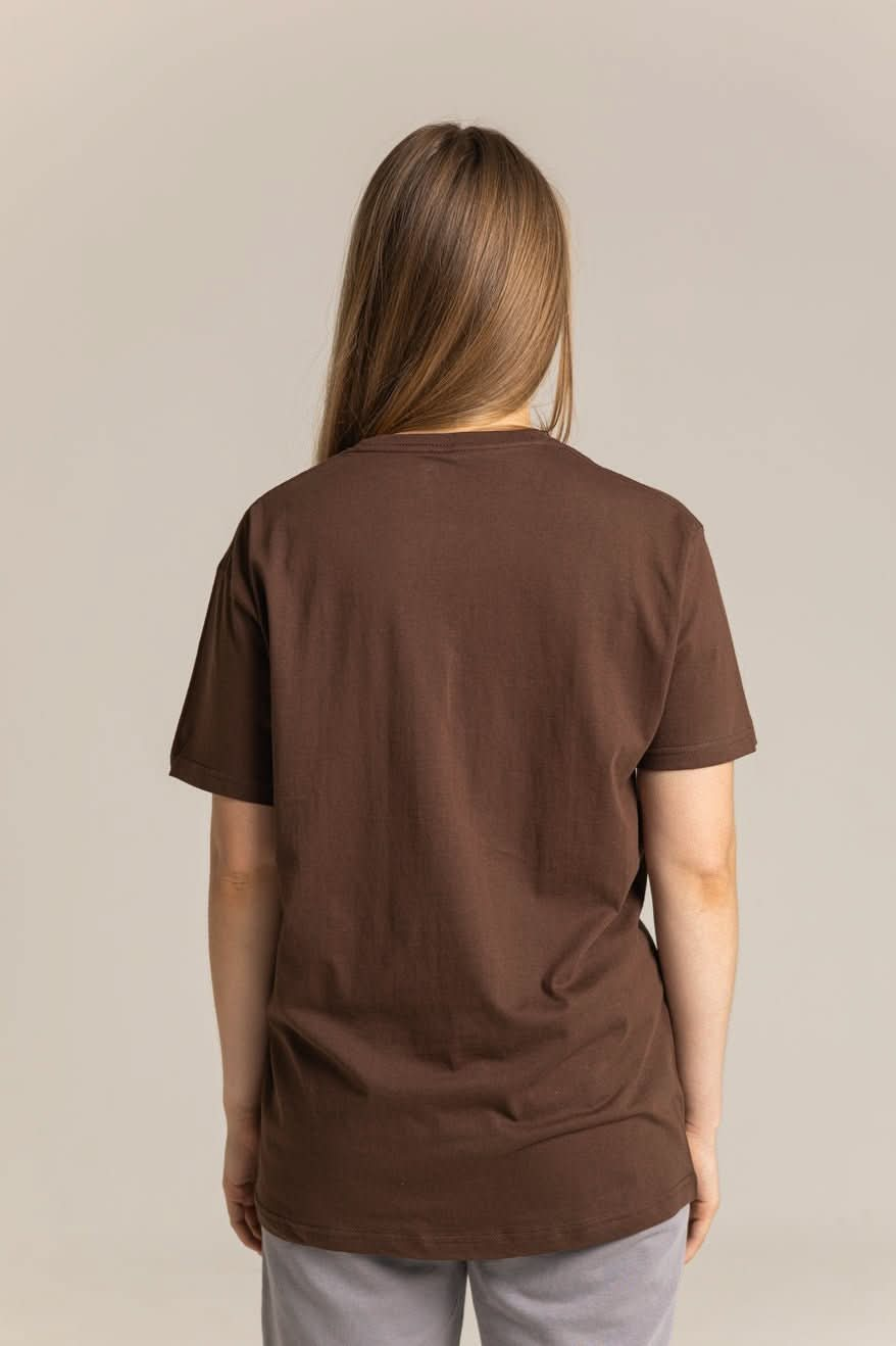 T-shirt Morning Star Basic Brown - Morning Star