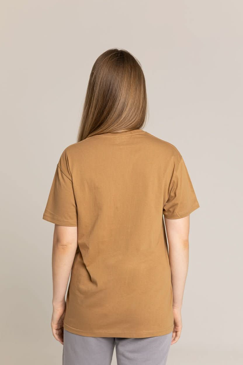 T-shirt Morning Star Basic Camal - Morning Star