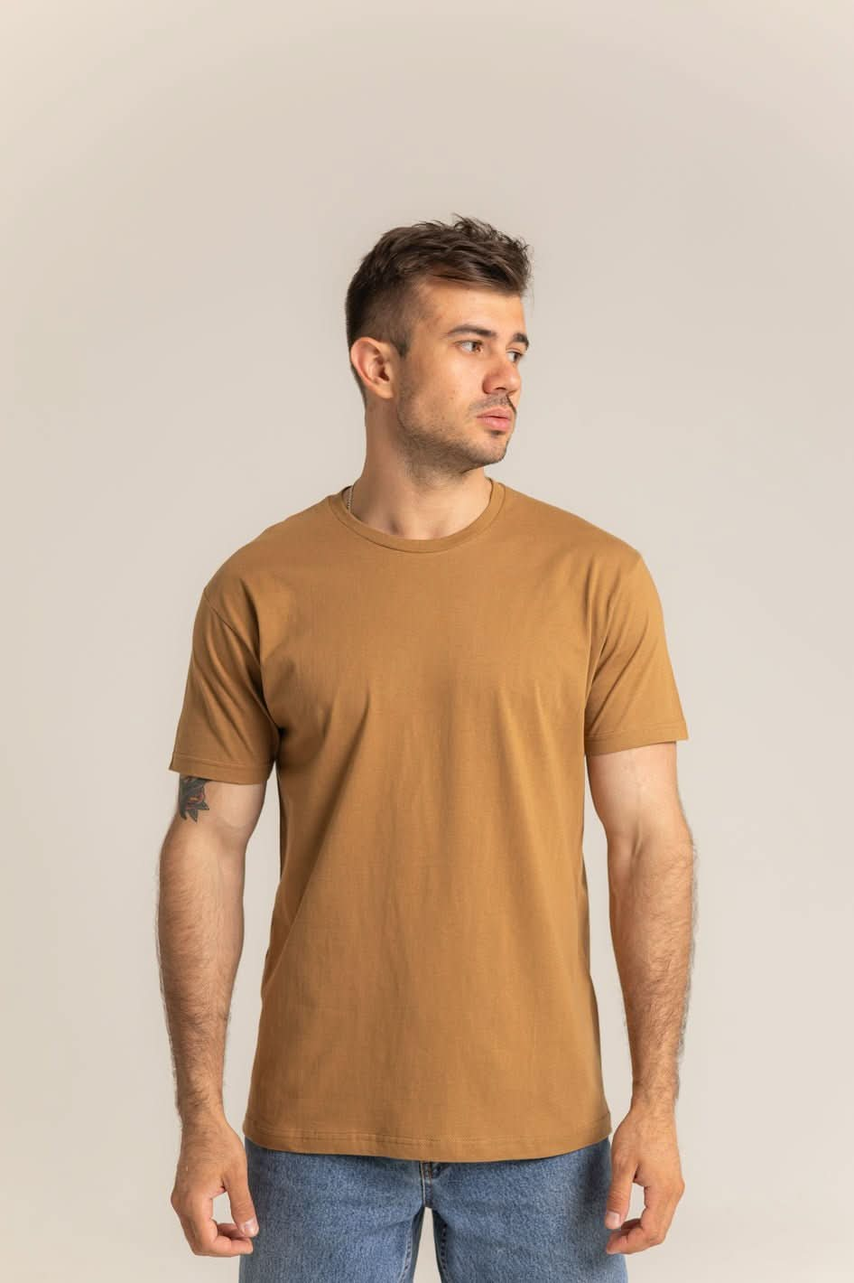 T-shirt Morning Star Basic Camal - Morning Star