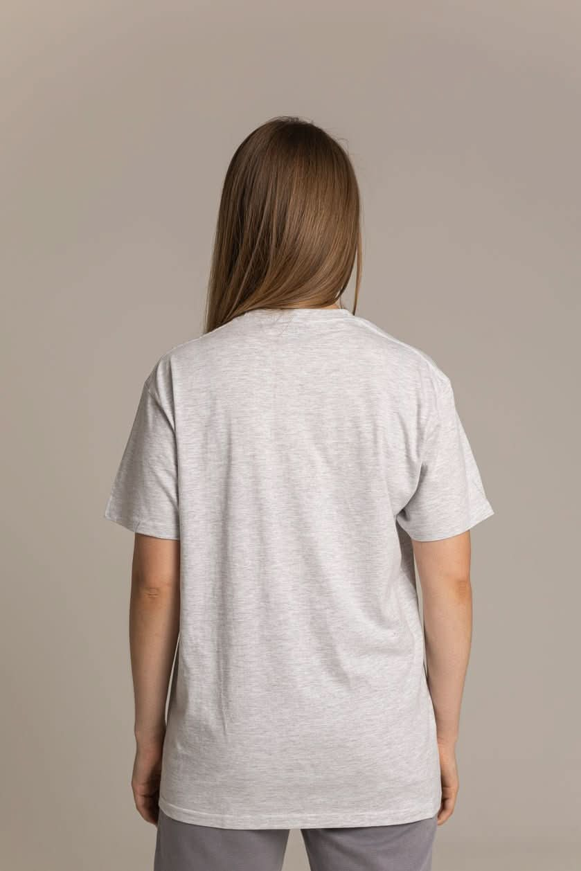 T-shirt Morning Star Basic Melanje - Morning Star