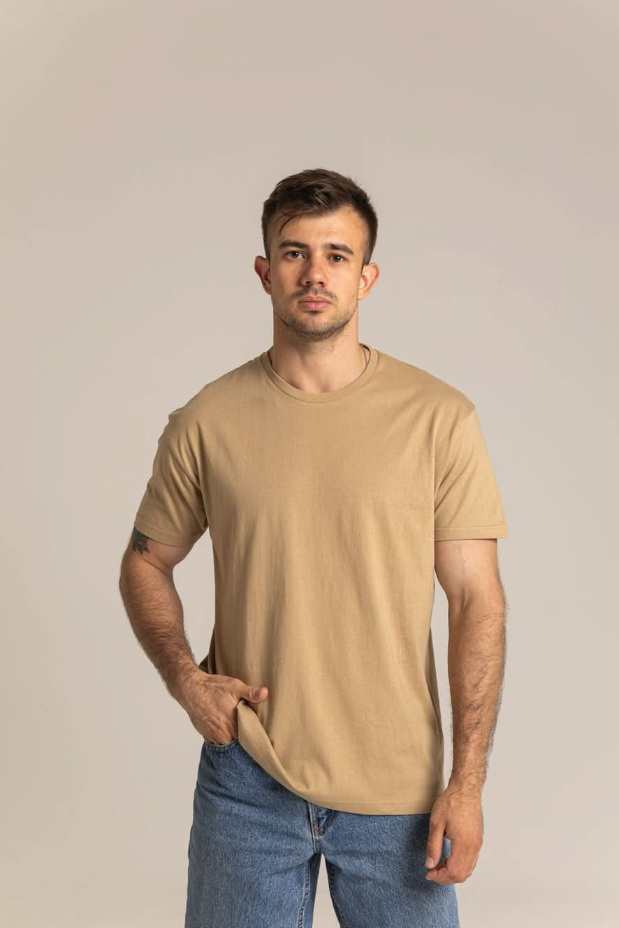 T-shirt Morning Star Basic Sand - Morning Star