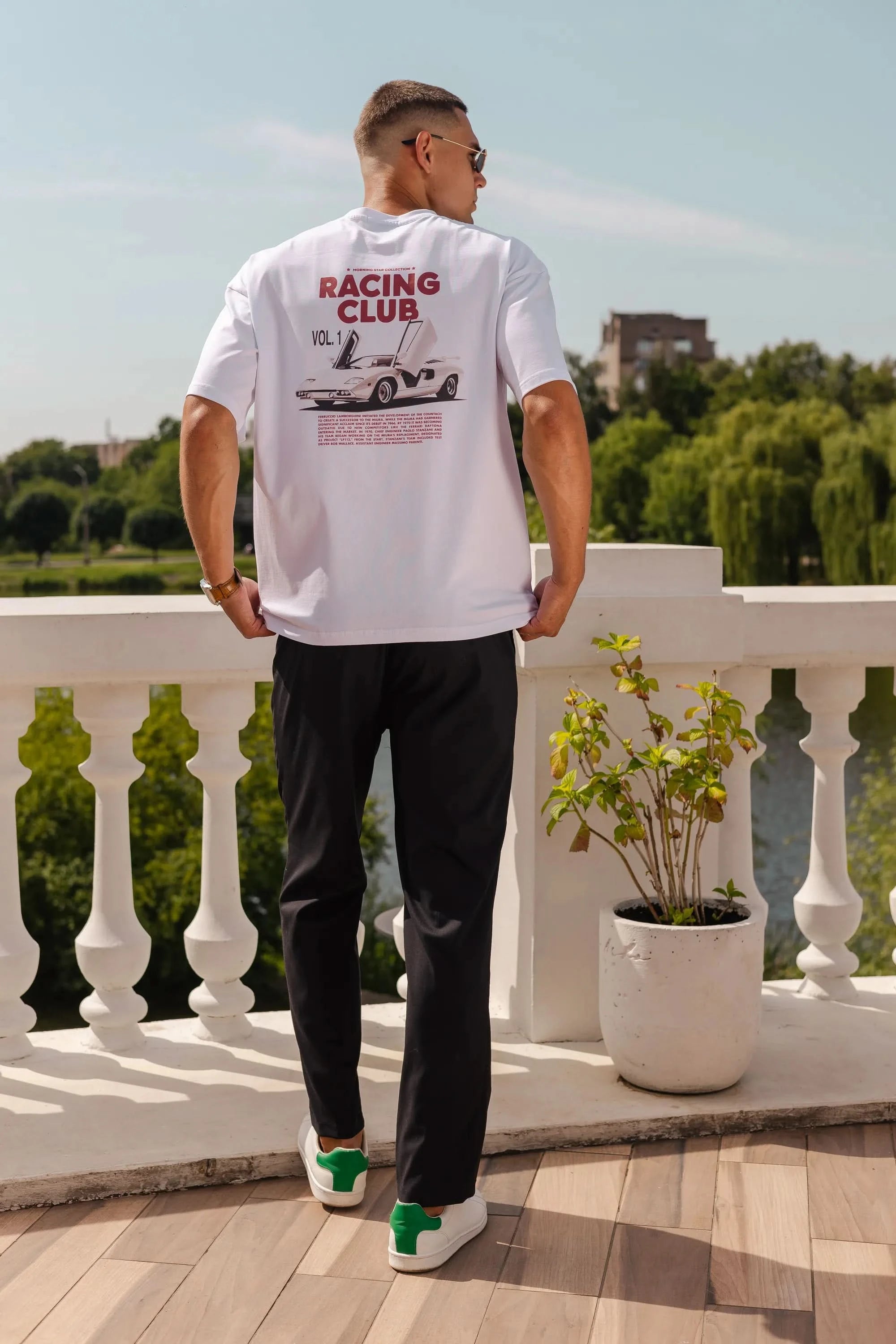 T-shirt Morning Star Racing Club Lambo - Morning Star: Бренд чоловічого одягу