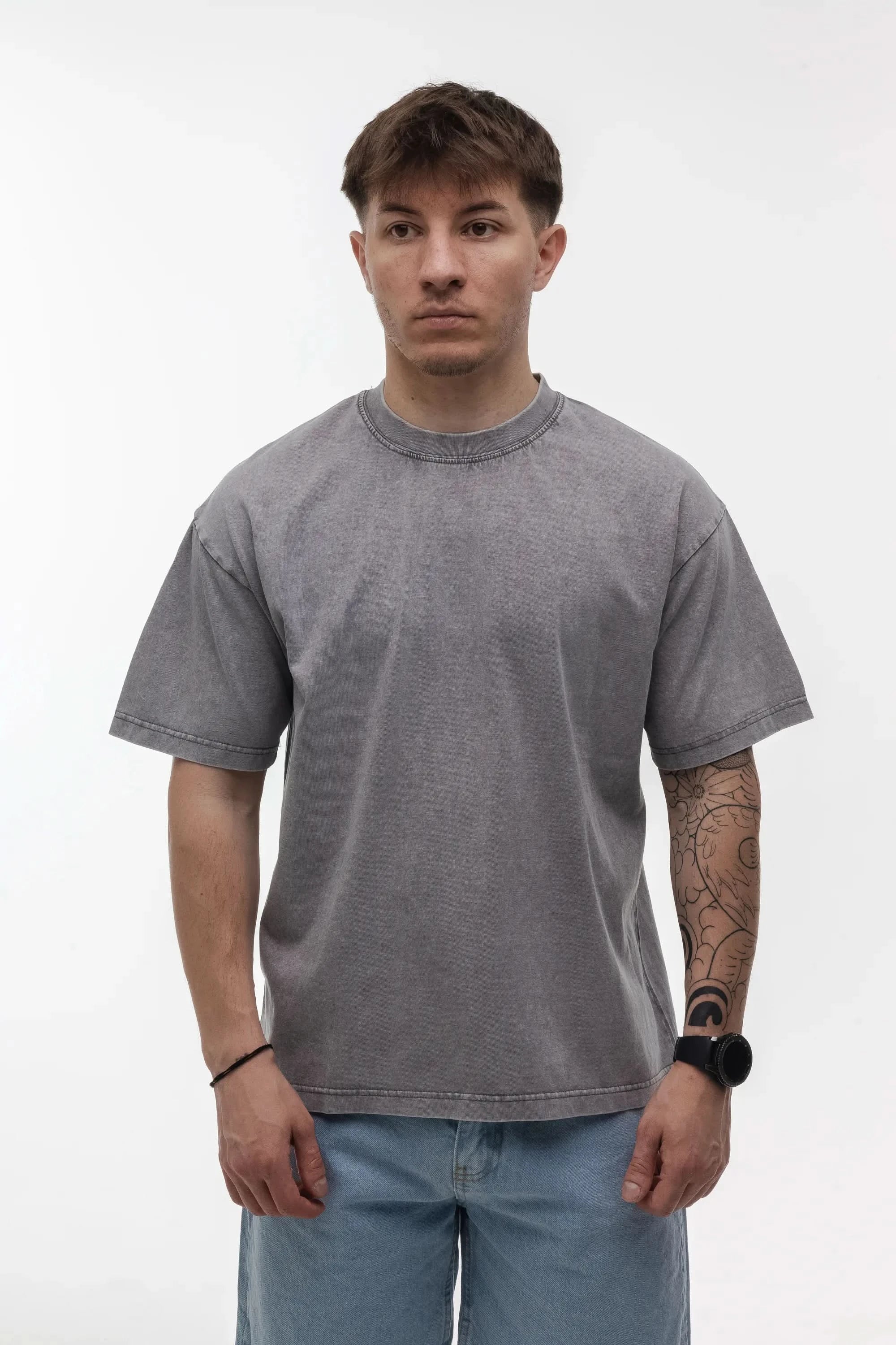 T-shirt MS Washed Grey - Morning Star: Бренд чоловічого одягу