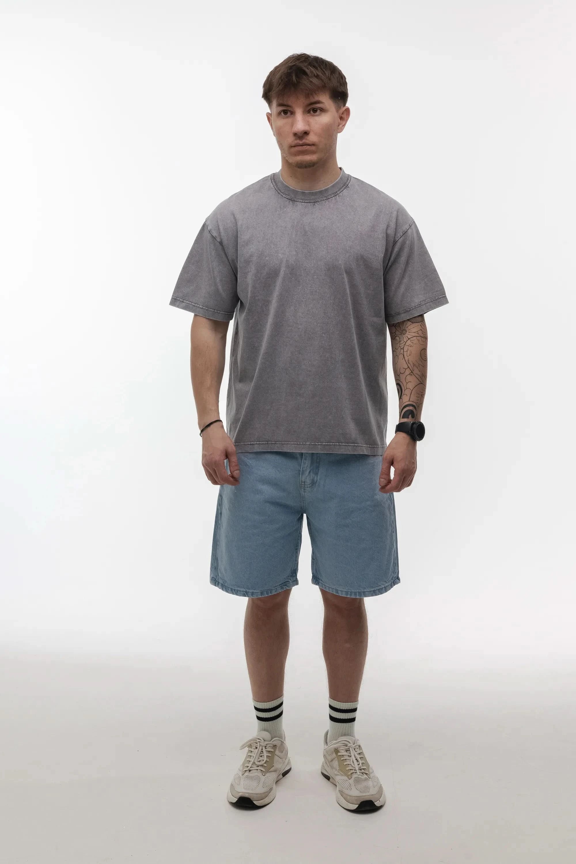 T-shirt MS Washed Grey - Morning Star: Бренд чоловічого одягу