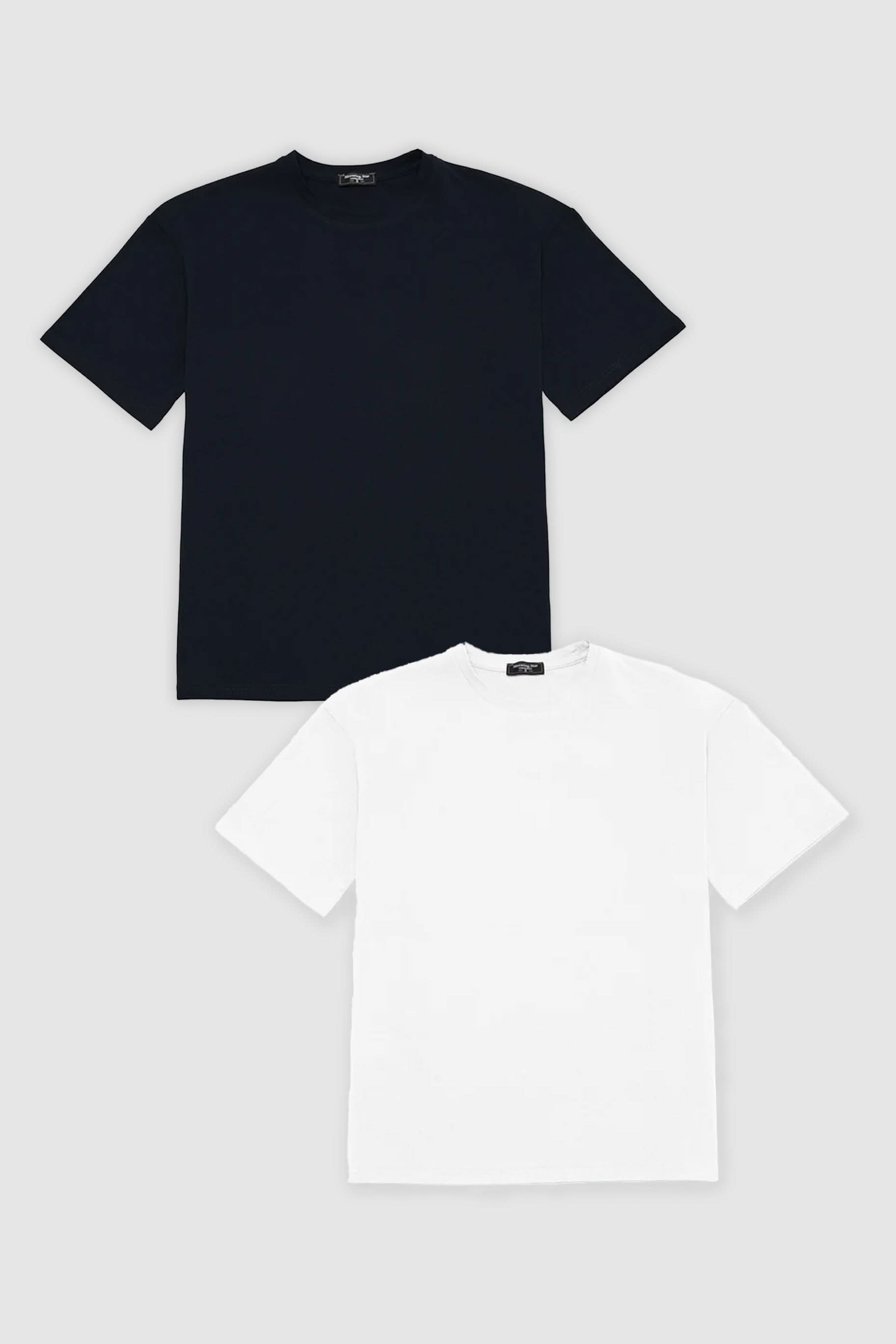 T-shirt Oversize 2 - Pack B&W - Morning Star: Бренд чоловічого одягу