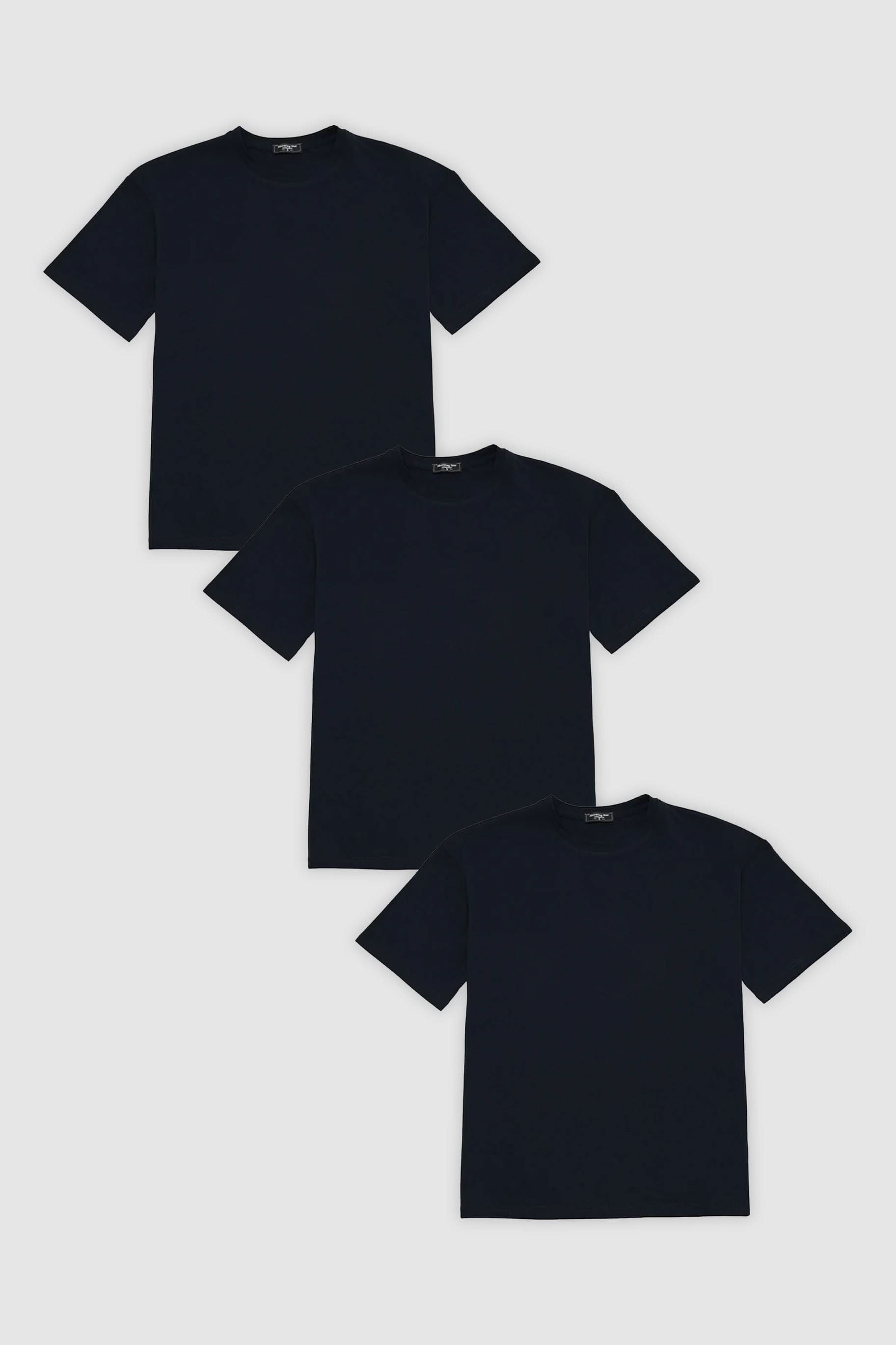 T-shirt Oversize 3 - Pack Black - Morning Star: Бренд чоловічого одягу