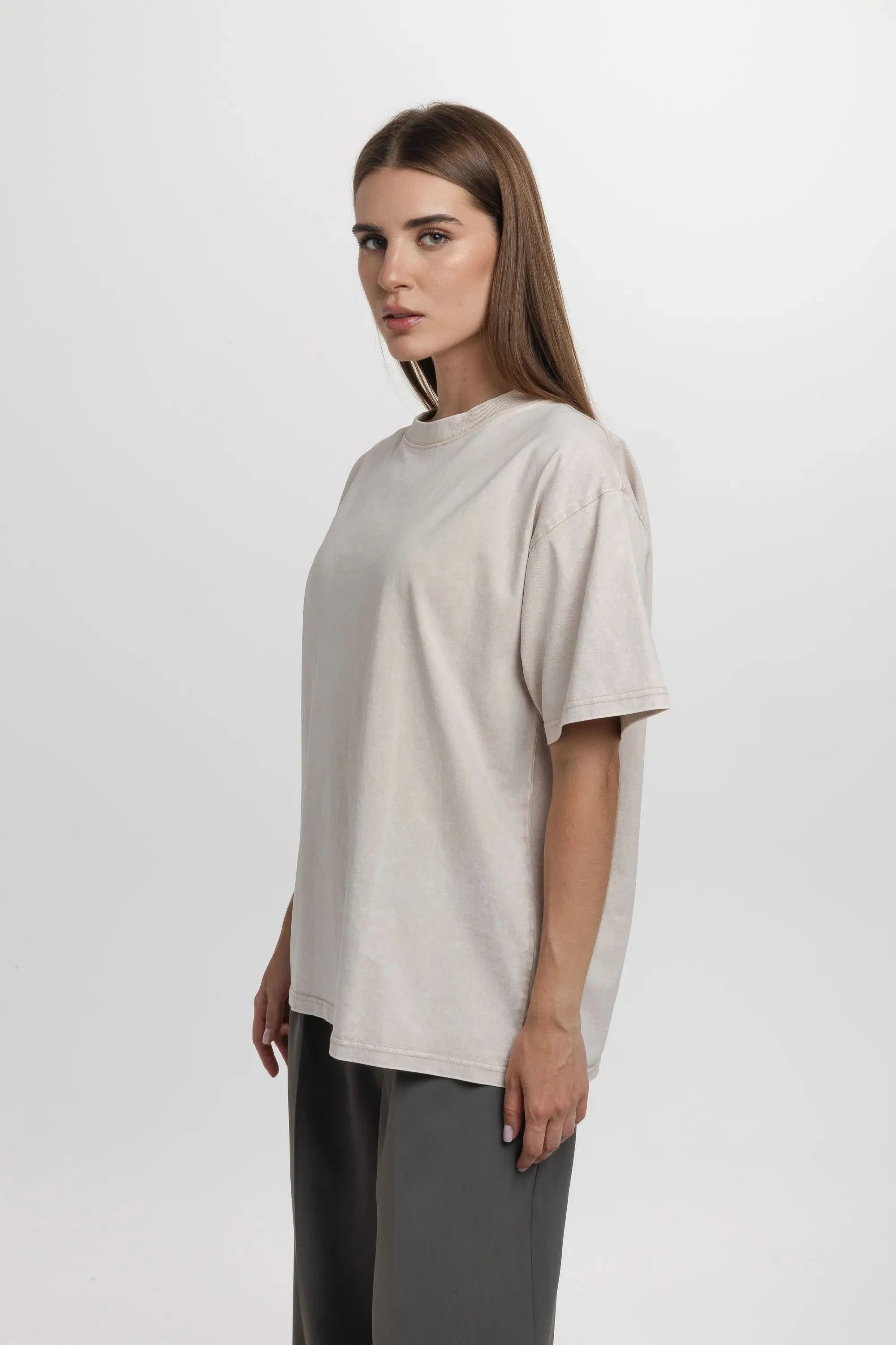 T-shirt Washed Beige - Morning Star: Бренд чоловічого одягу