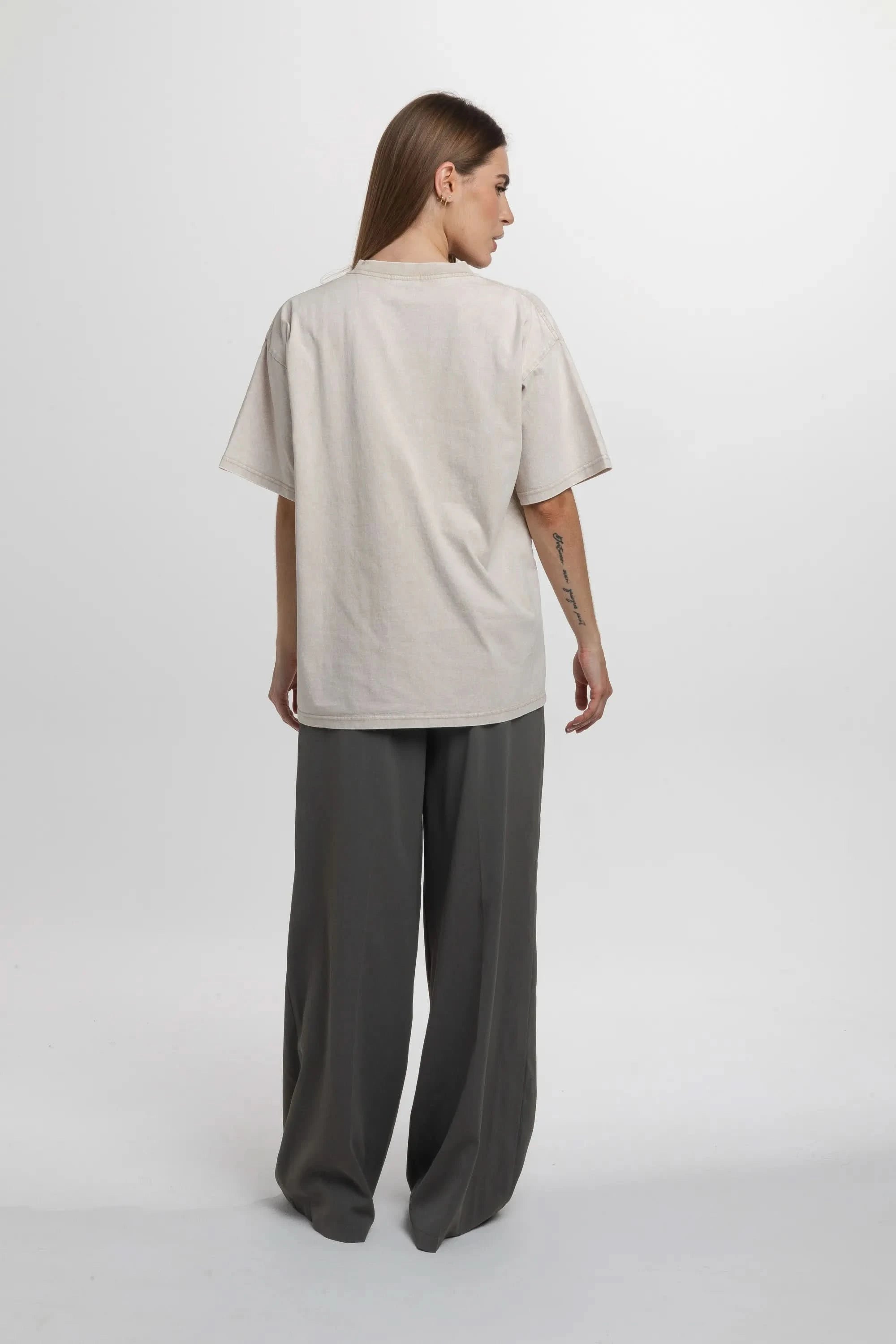 T-shirt Washed Beige - Morning Star: Бренд чоловічого одягу