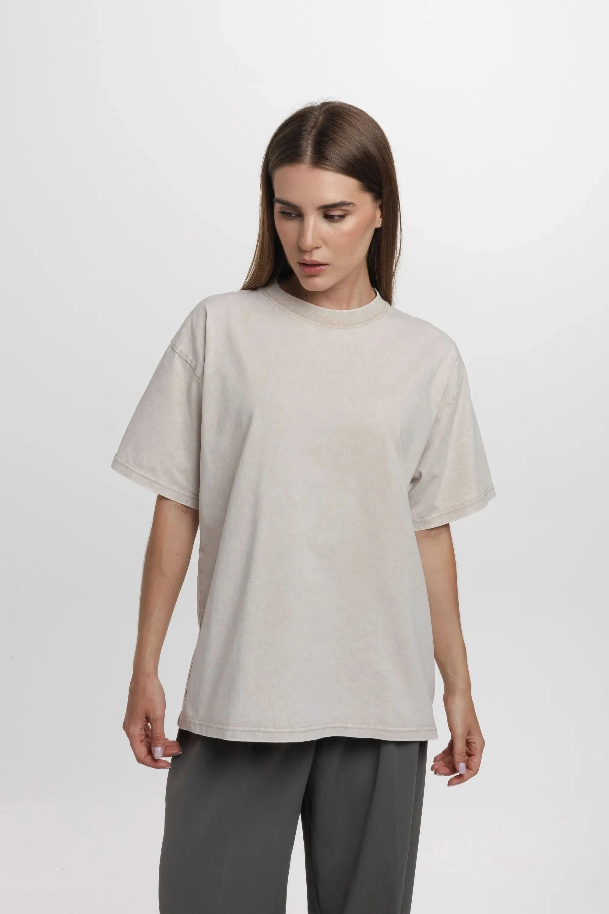 T-shirt Washed Beige - Morning Star: Бренд чоловічого одягу