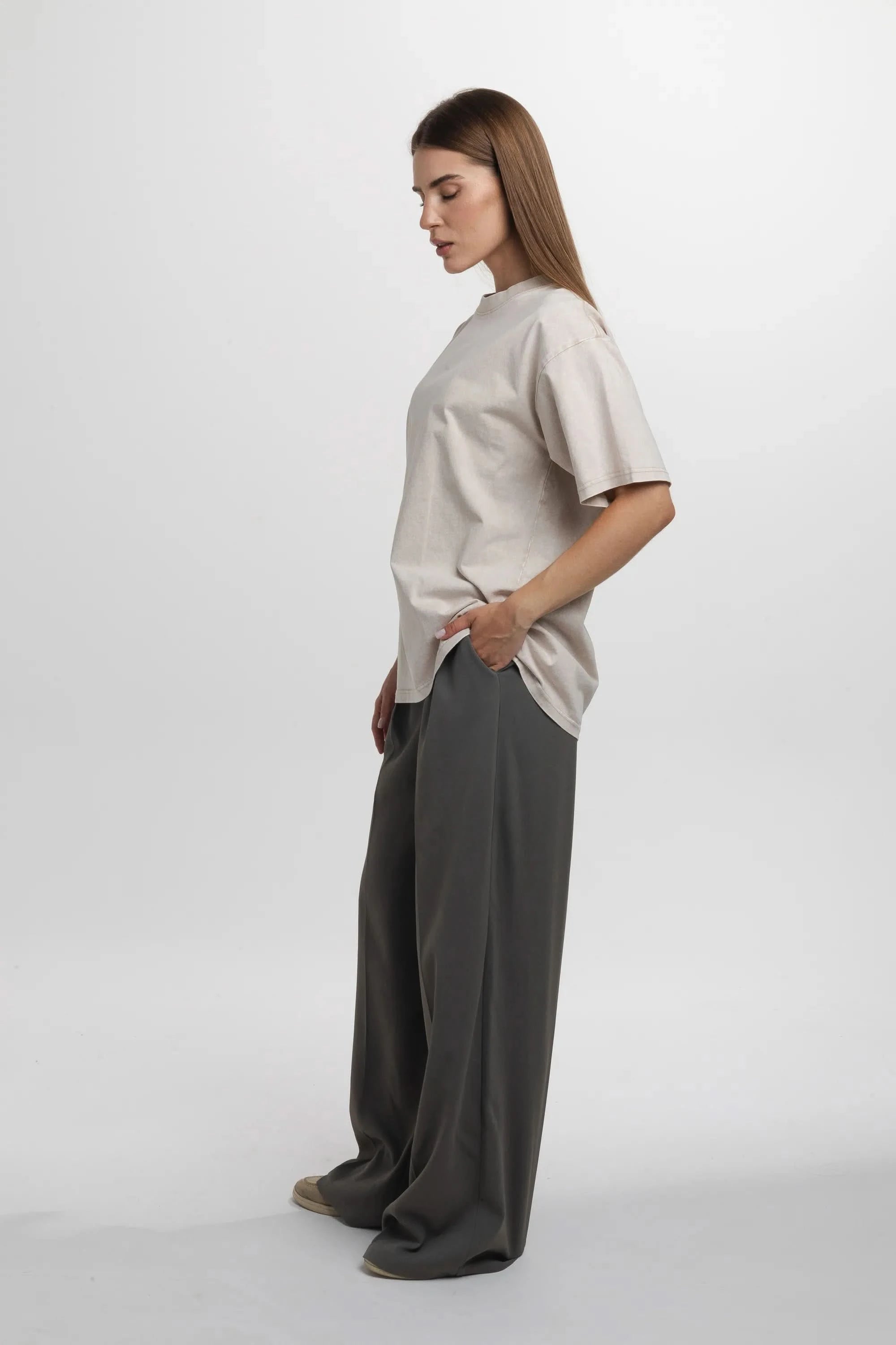 T-shirt Washed Beige - Morning Star: Бренд чоловічого одягу
