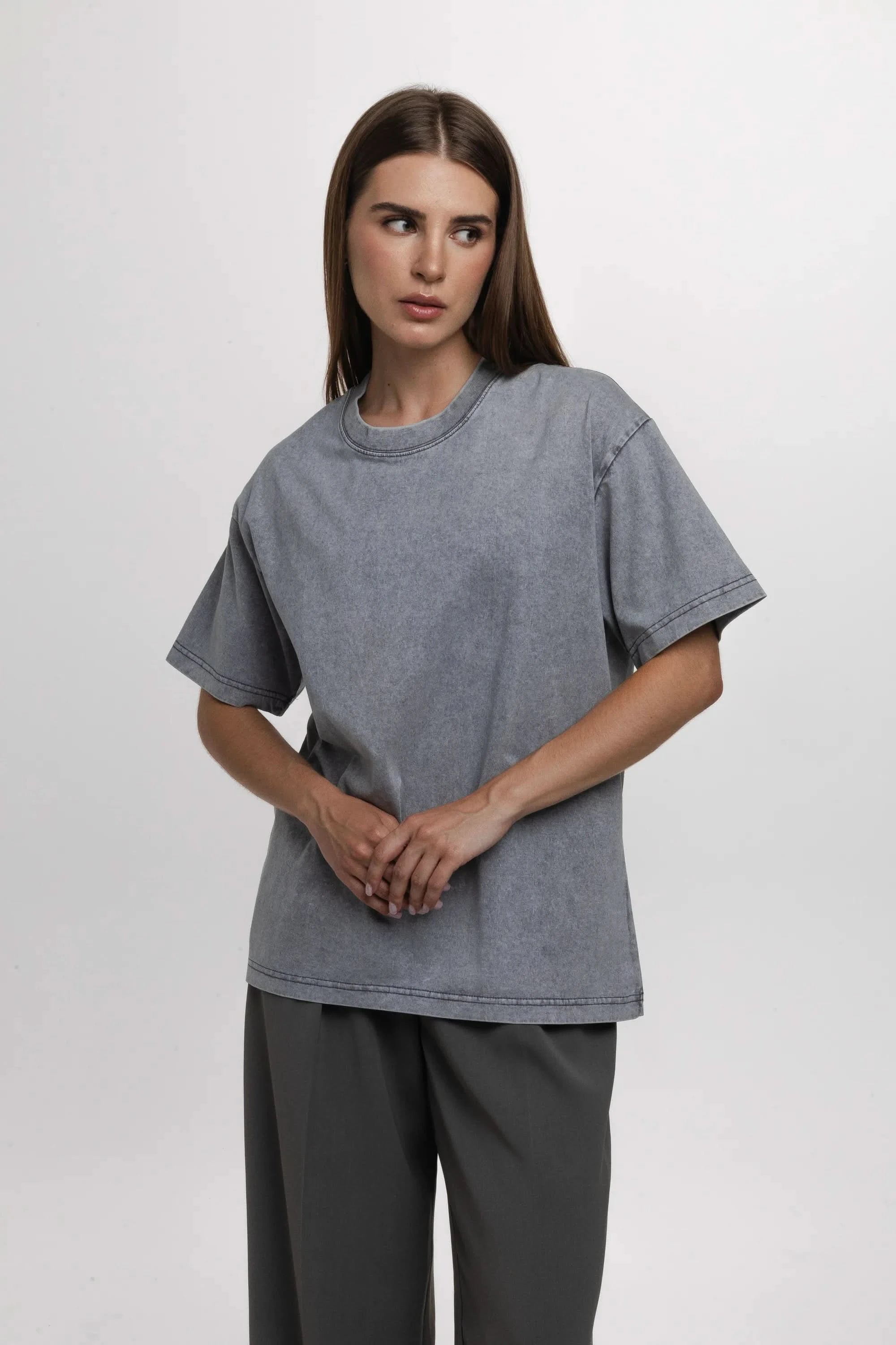 T-shirt Washed Grey - Morning Star: Бренд чоловічого одягу