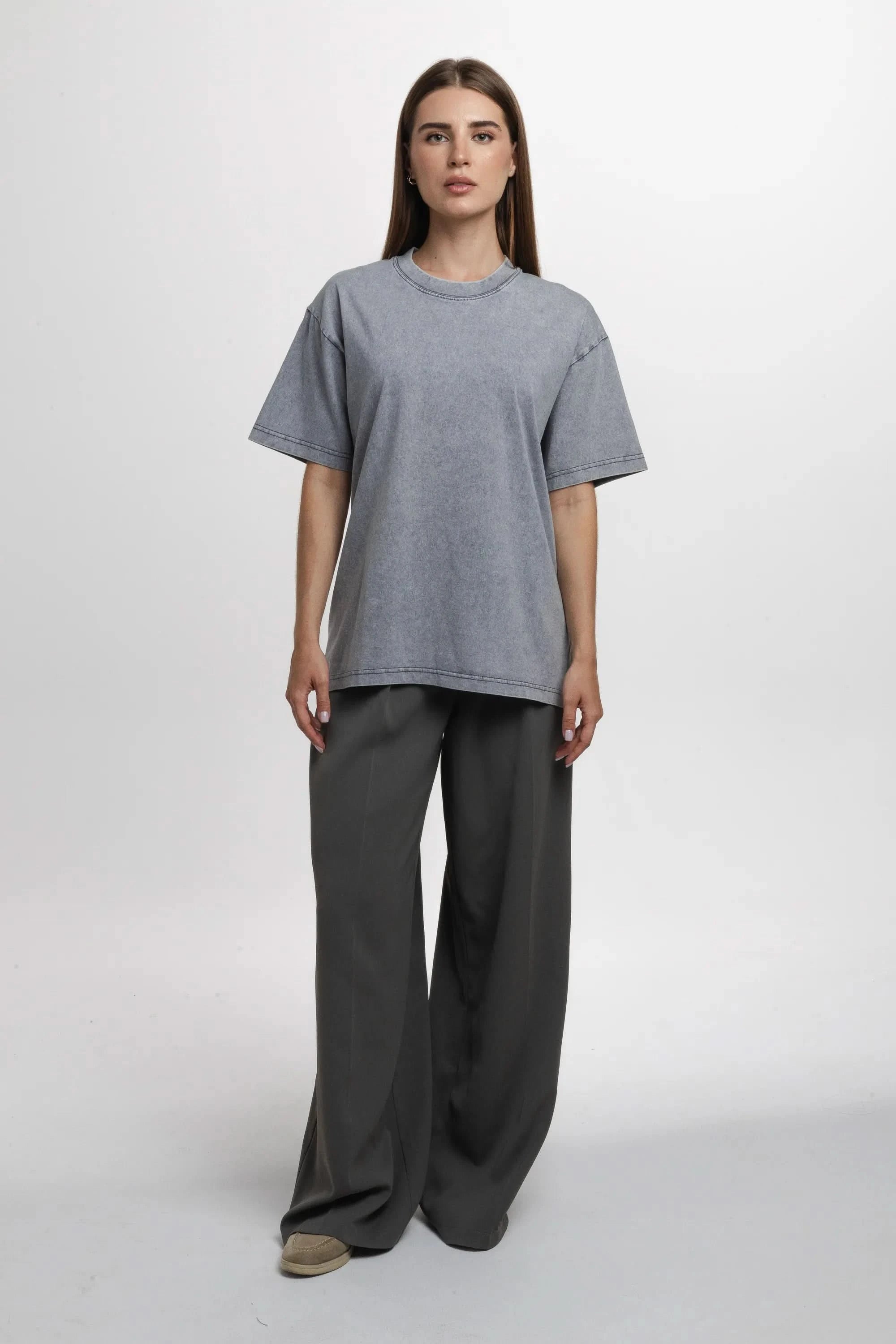 T-shirt Washed Grey - Morning Star: Бренд чоловічого одягу