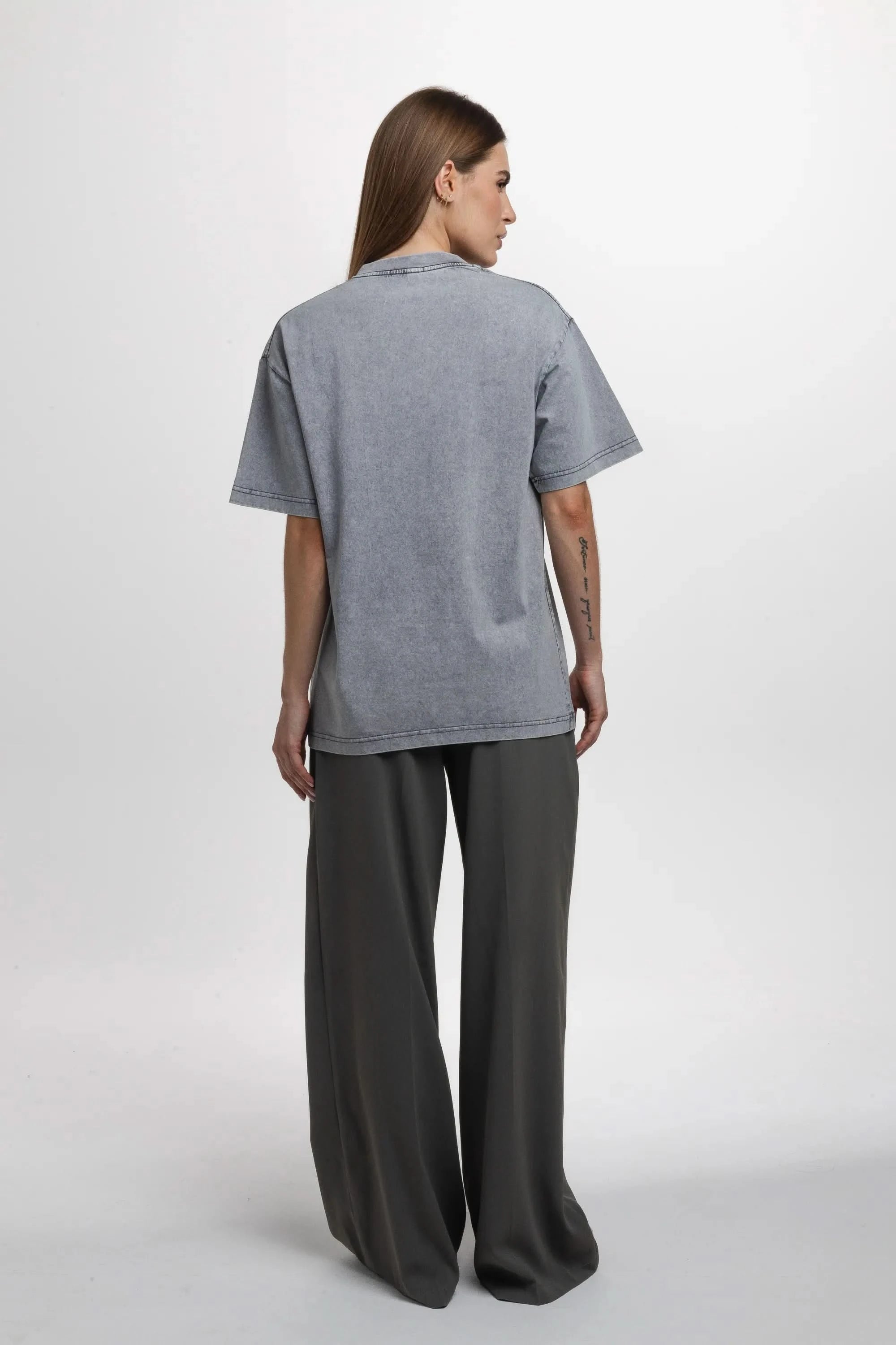 T-shirt Washed Grey - Morning Star: Бренд чоловічого одягу