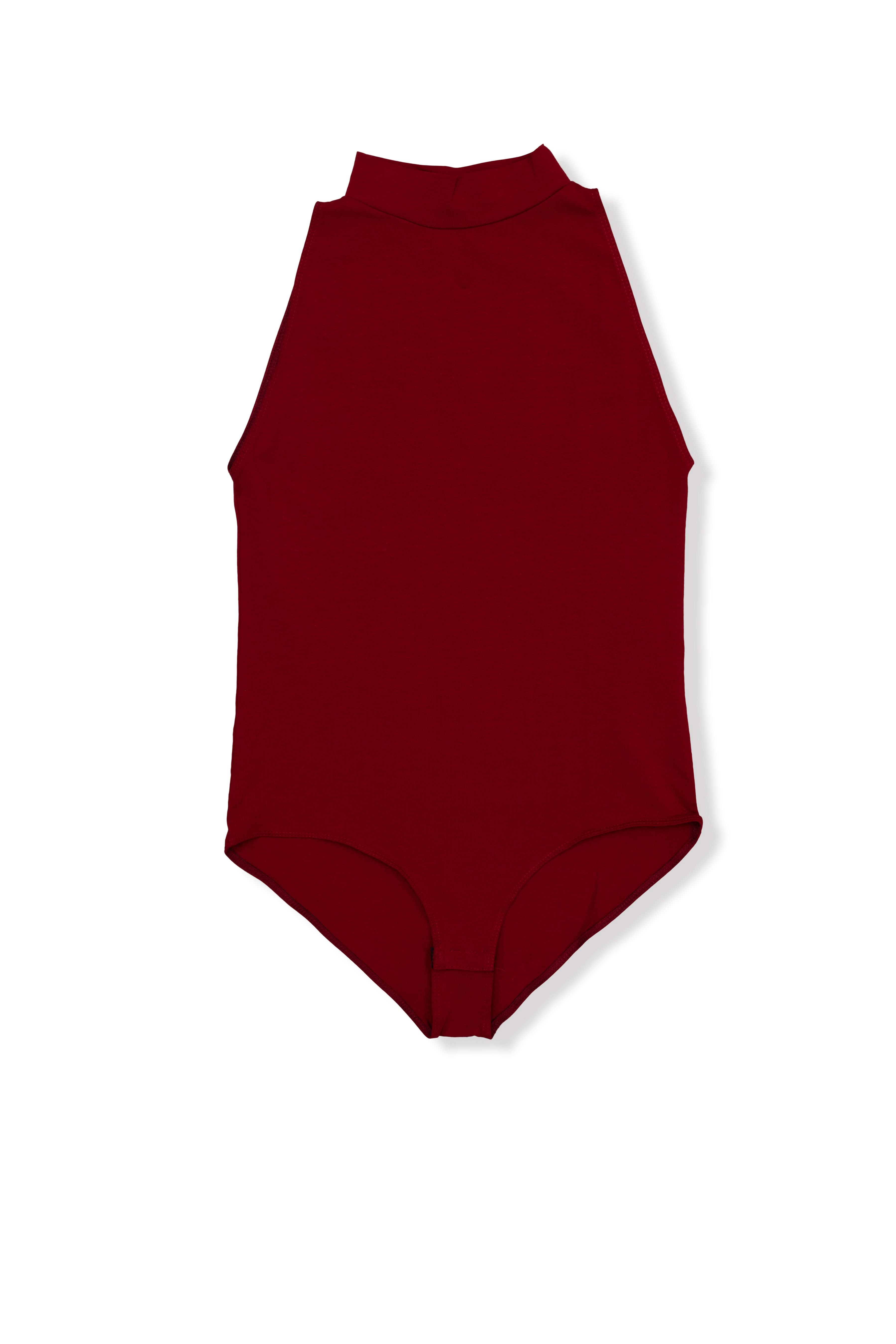 Women Bodysuit Morning Star Bordo Neck - Morning Star