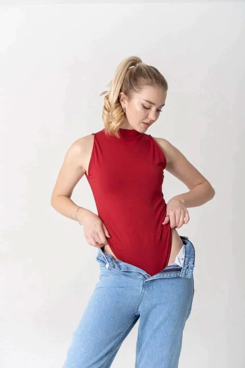 Women Bodysuit Morning Star Bordo Neck - Morning Star: Бренд чоловічого одягу