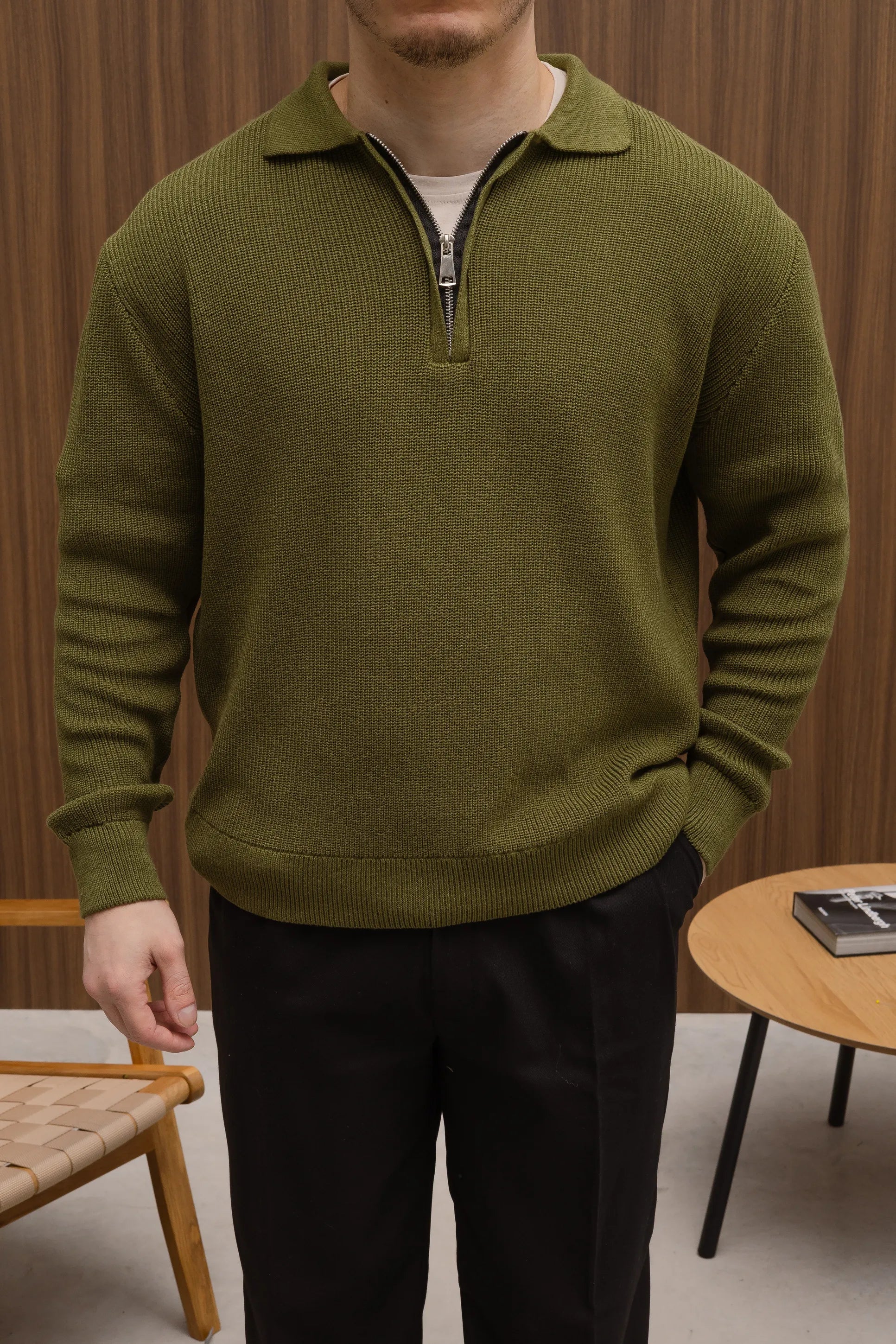 ZIP Sweater Parma Khaki - Morning Star: Бренд чоловічого одягу