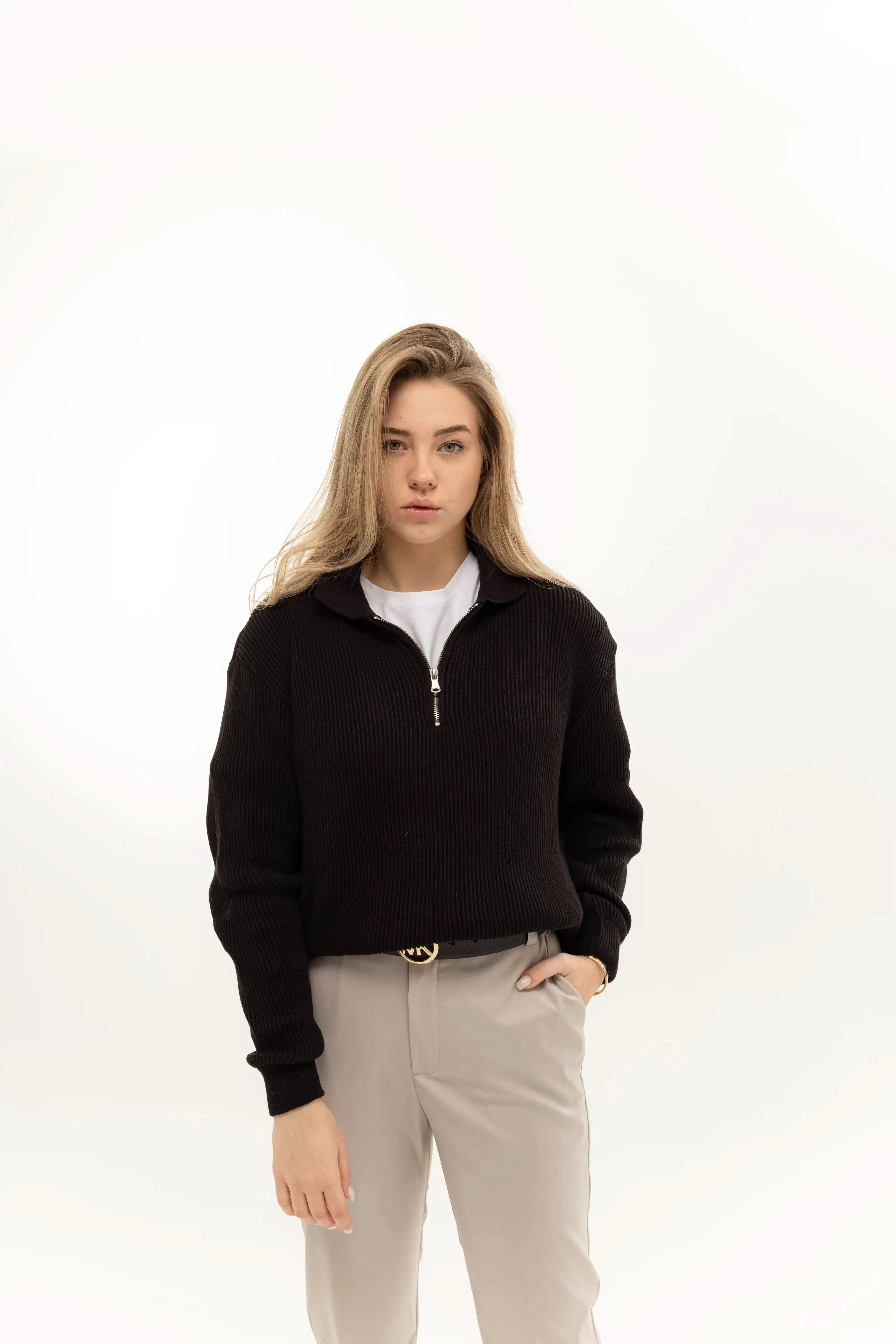 ZIP Sweater Parma Morning Star - Morning Star