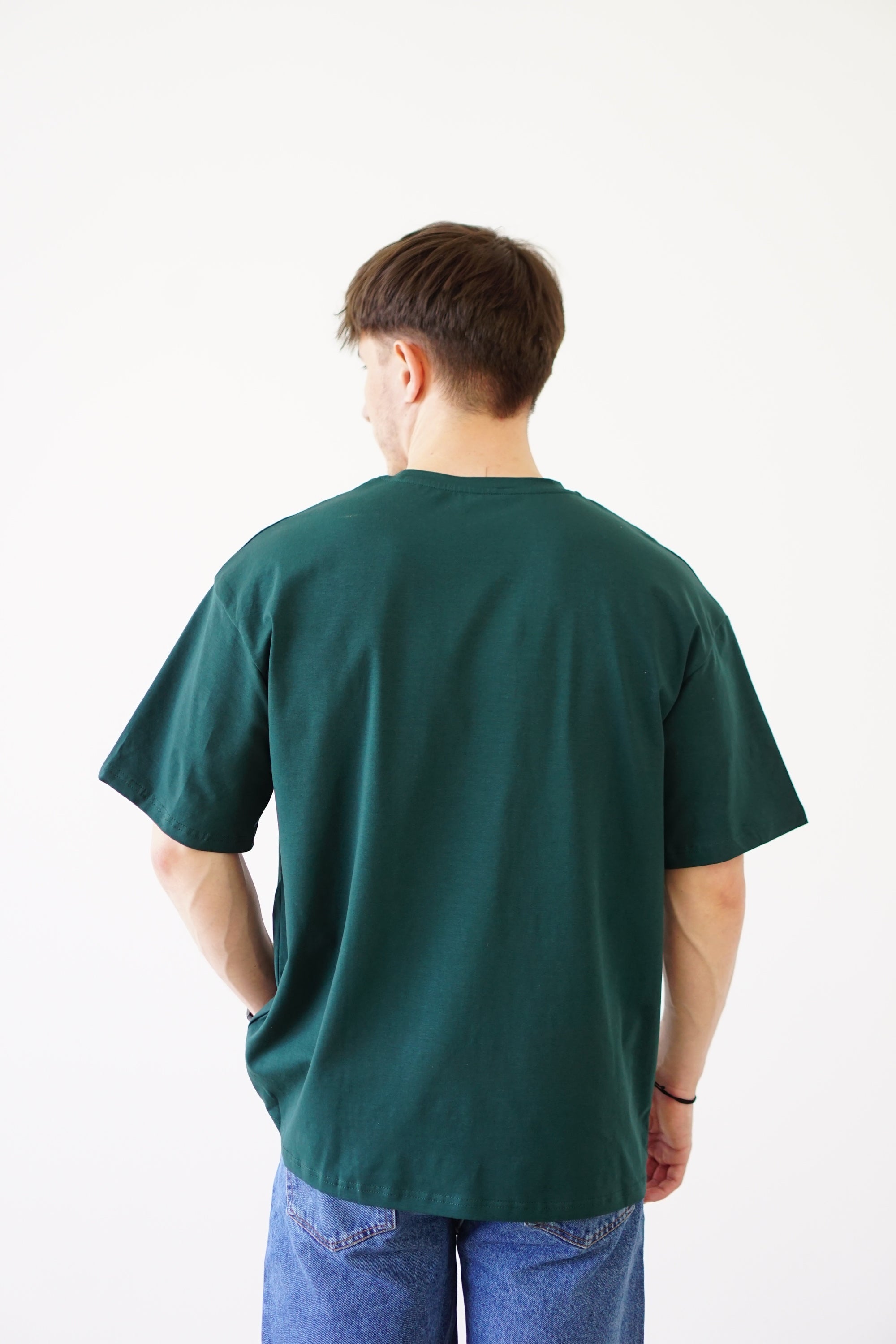 T-SHIRT GREEN OVERSIZED MORNING STAR - Morning Star